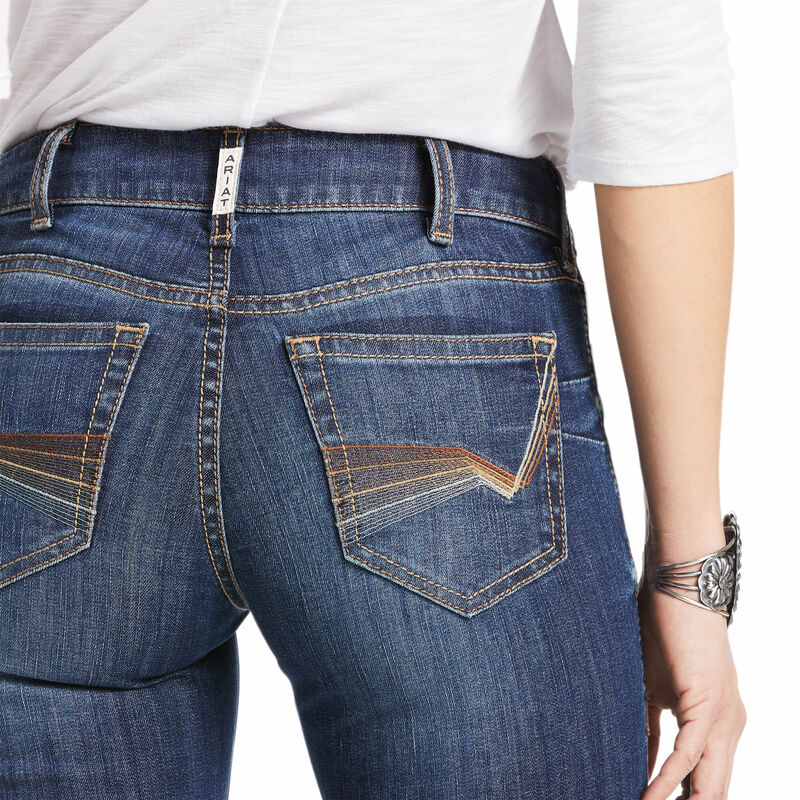 R.E.A.L. Perfect Rise Analise Stackable Straight Leg Jeans
