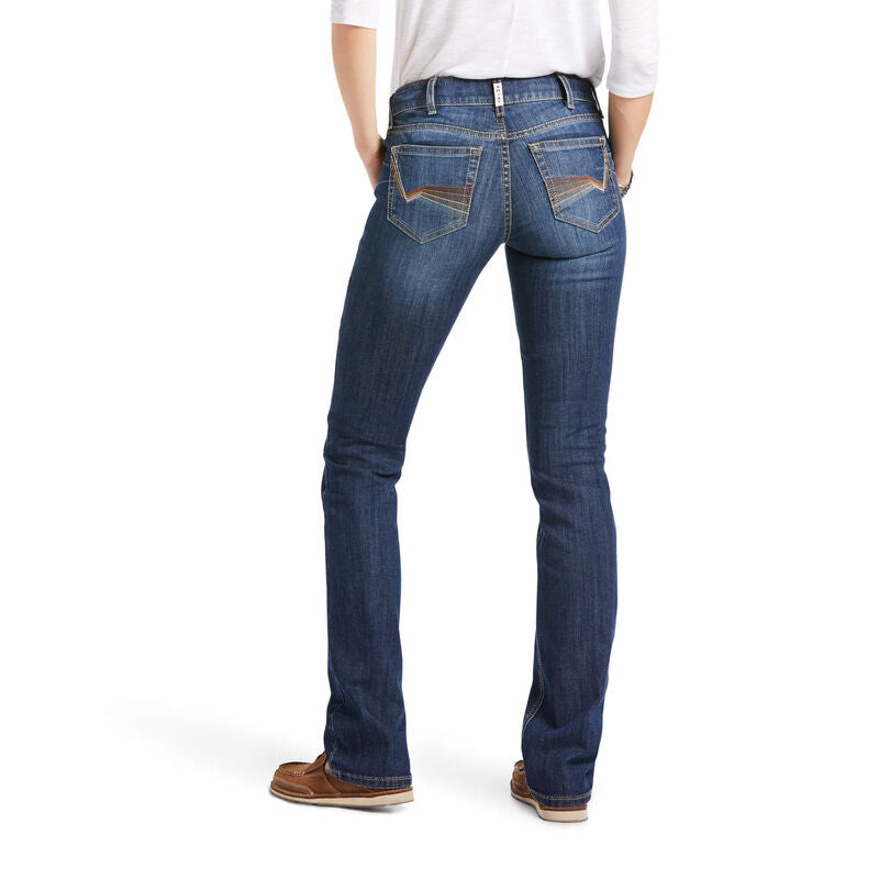 R.E.A.L. Perfect Rise Analise Stackable Straight Leg Jeans