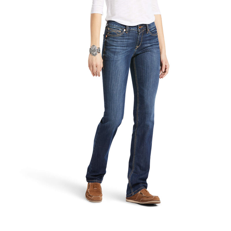 R.E.A.L. Perfect Rise Analise Stackable Straight Leg Jeans
