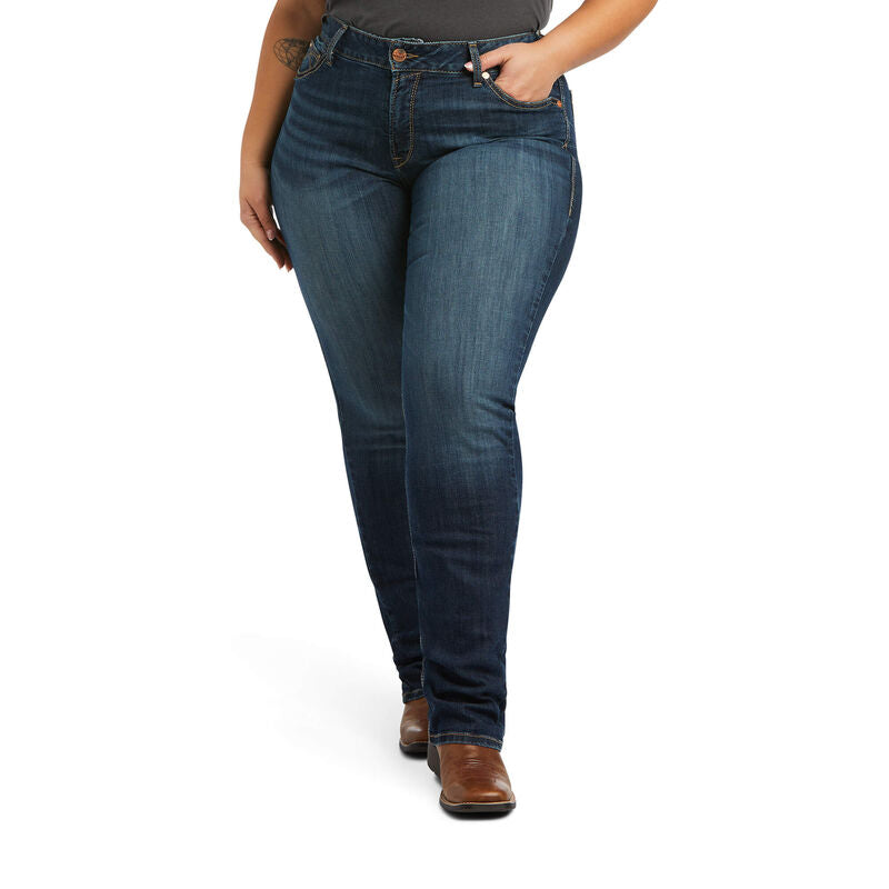 R.E.A.L. Perfect Rise Analise Stackable Straight Leg Jeans