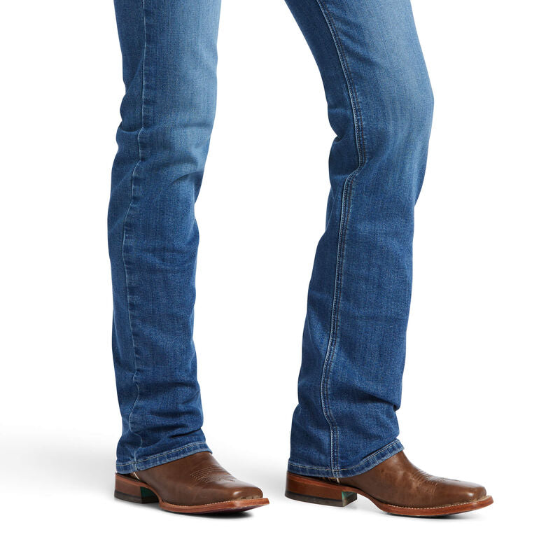 R.E.A.L. Mid Rise Arrow Fit Catherine Straight Jeans - Maine