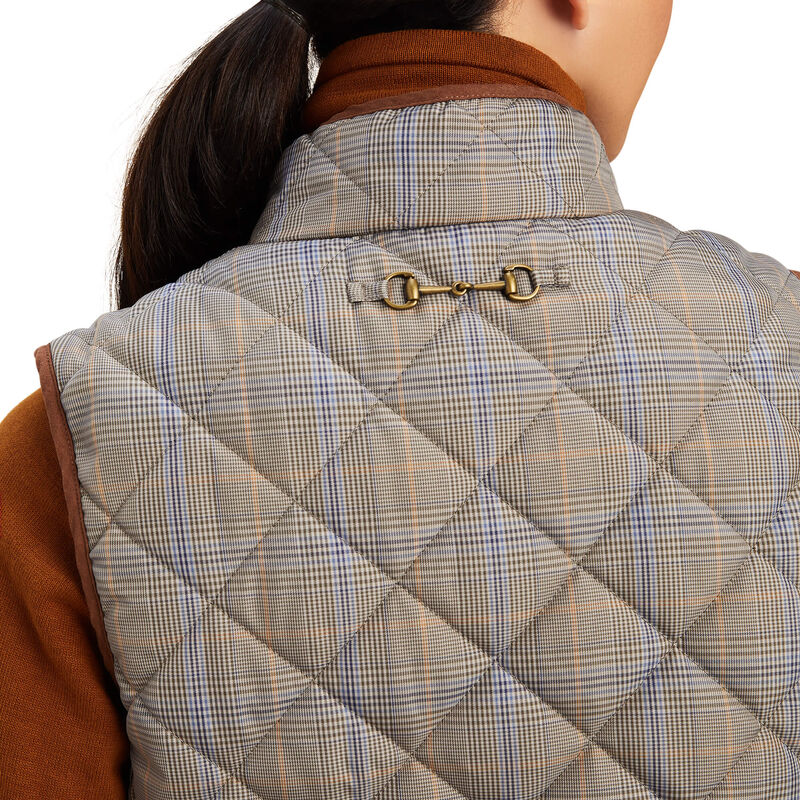 Woodside 2.0 Quilted Gilet - Glen Plaid