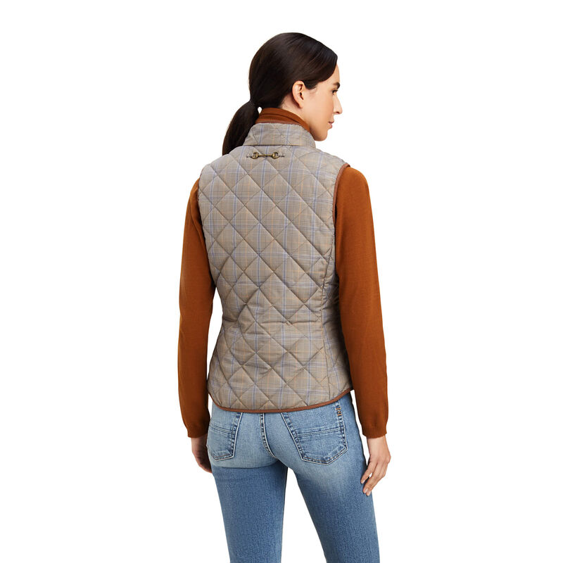 Woodside 2.0 Quilted Gilet - Glen Plaid