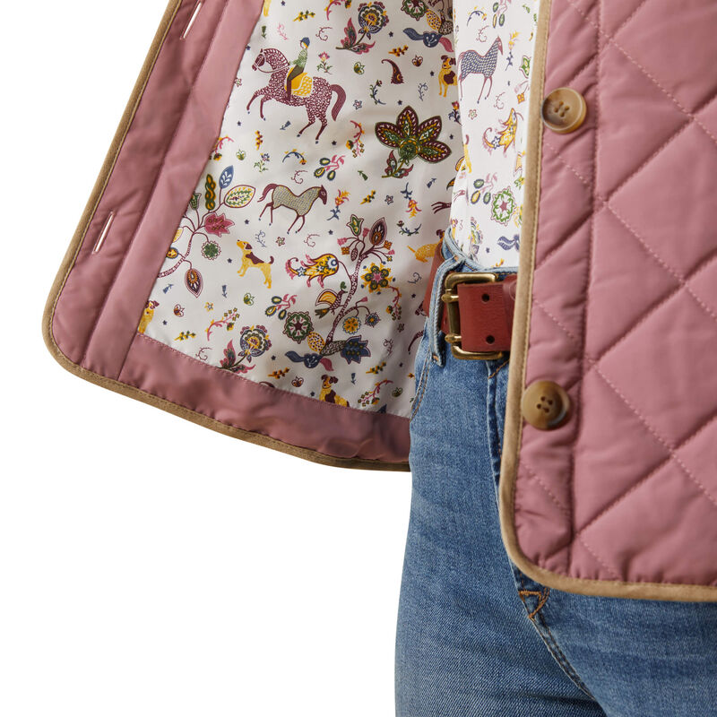 Woodside 2.0 Quilted Gilet - Nostalgia Rose