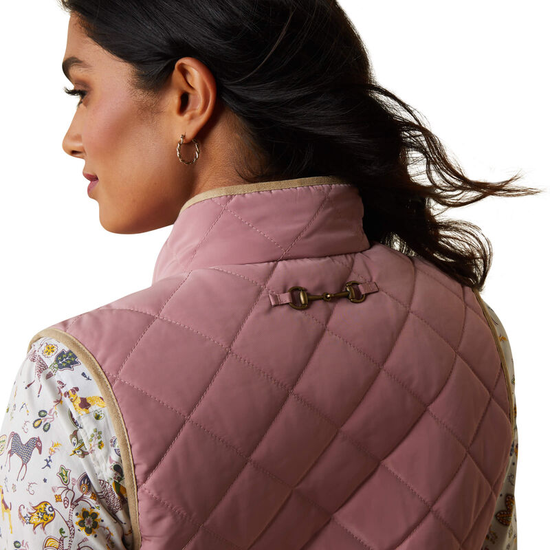 Woodside 2.0 Quilted Gilet - Nostalgia Rose