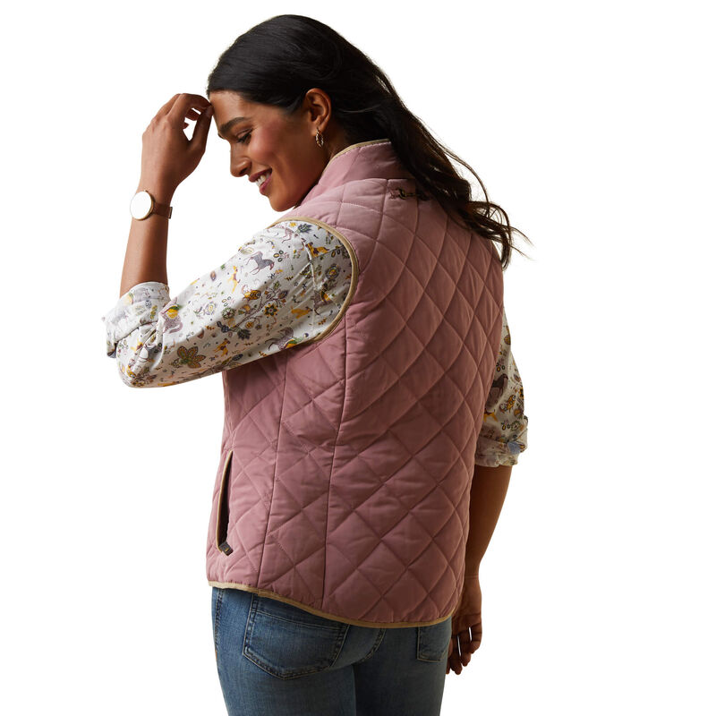 Woodside 2.0 Quilted Gilet - Nostalgia Rose