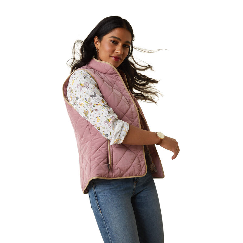 Woodside 2.0 Quilted Gilet - Nostalgia Rose