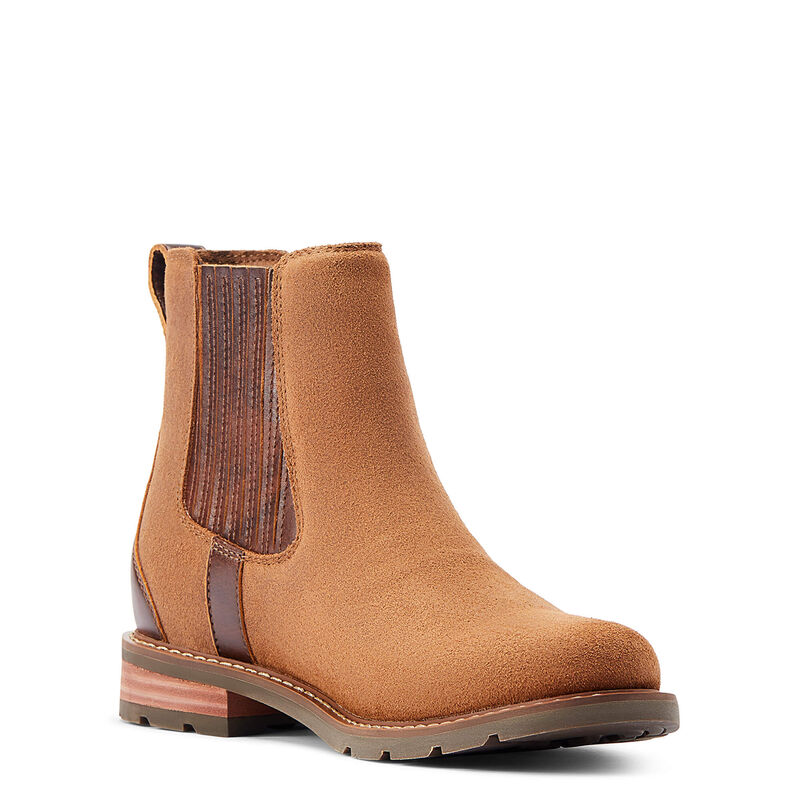 Women's Wexford Waterproof Chelsea Boot - Saddle Suede