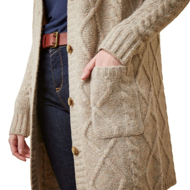 Colma Cardigan - Oatmeal