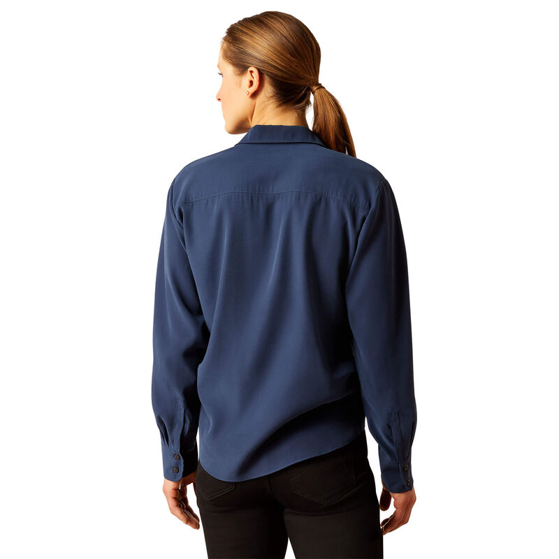 Larkspur Blouse - Navy