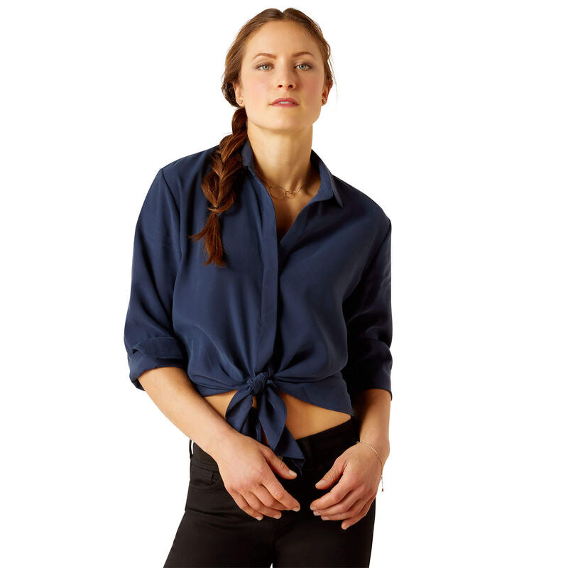 Larkspur Blouse - Navy