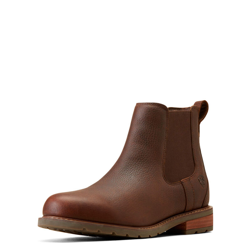 Men's Wexford Waterproof Chelsea Boot - Dark Brown