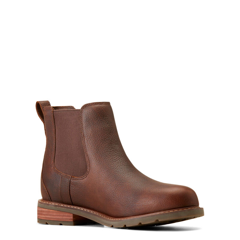 Men's Wexford Waterproof Chelsea Boot - Dark Brown