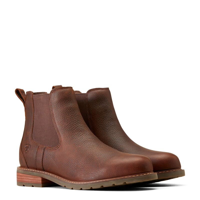 Men's Wexford Waterproof Chelsea Boot - Dark Brown