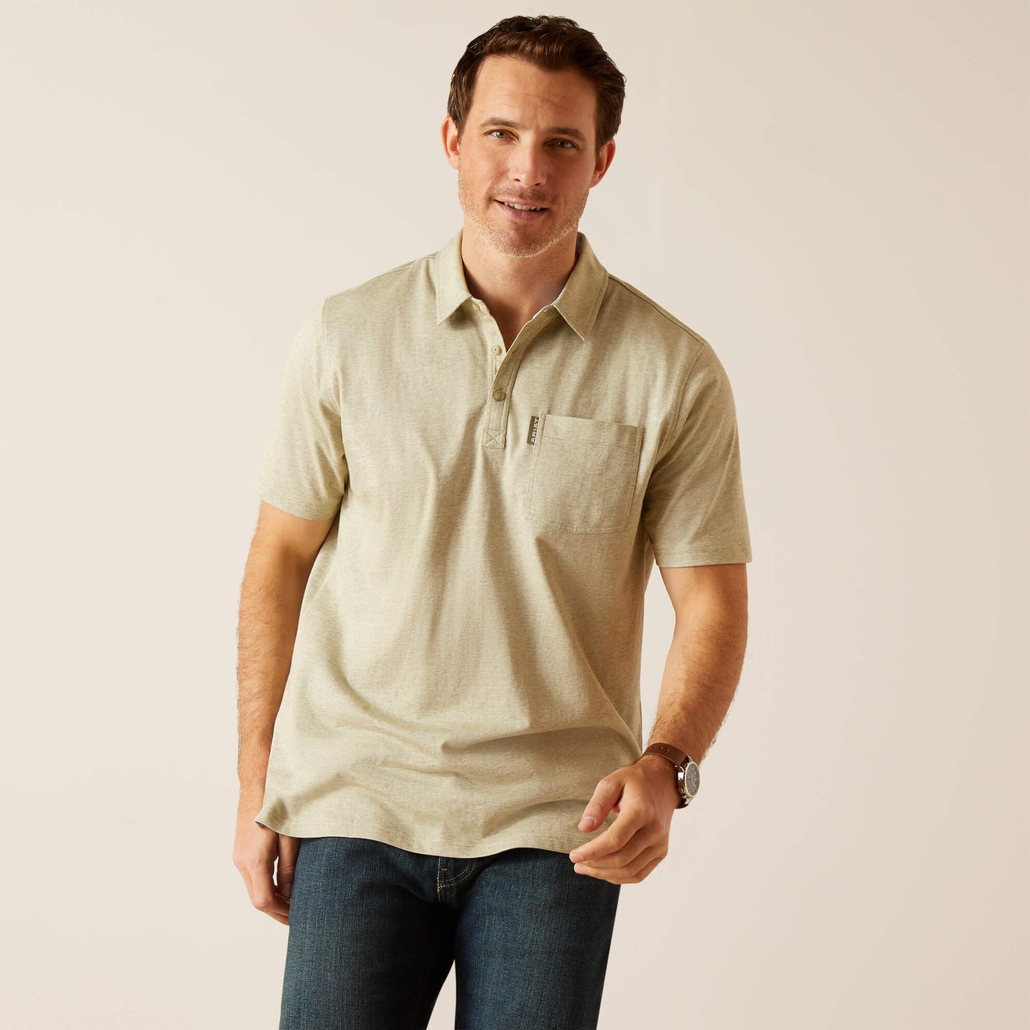 Chorley Polo Shirt - Sage Heather