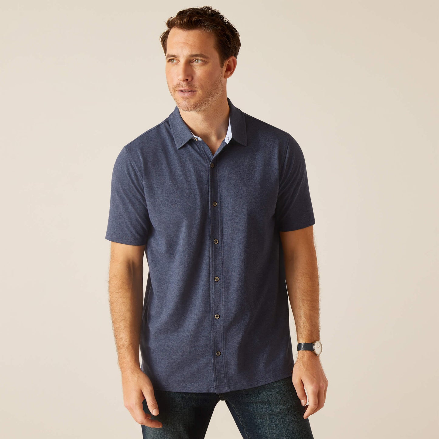 Ingleside Shirt - Navy Heather