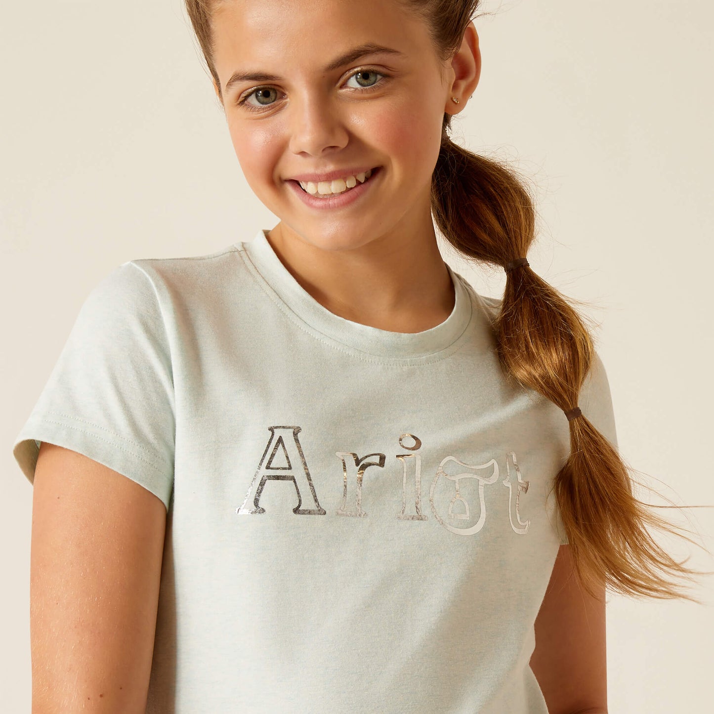 Kids' Saddle T-Shirt - Heather Plume