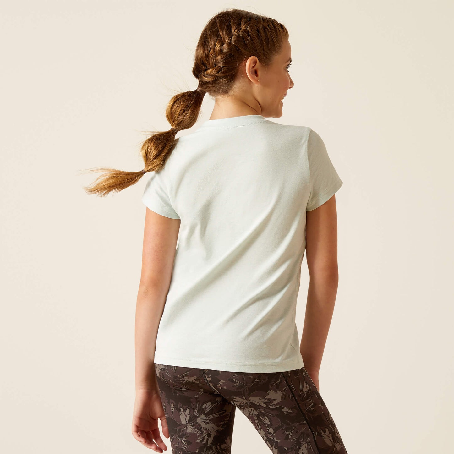 Kids' Saddle T-Shirt - Heather Plume