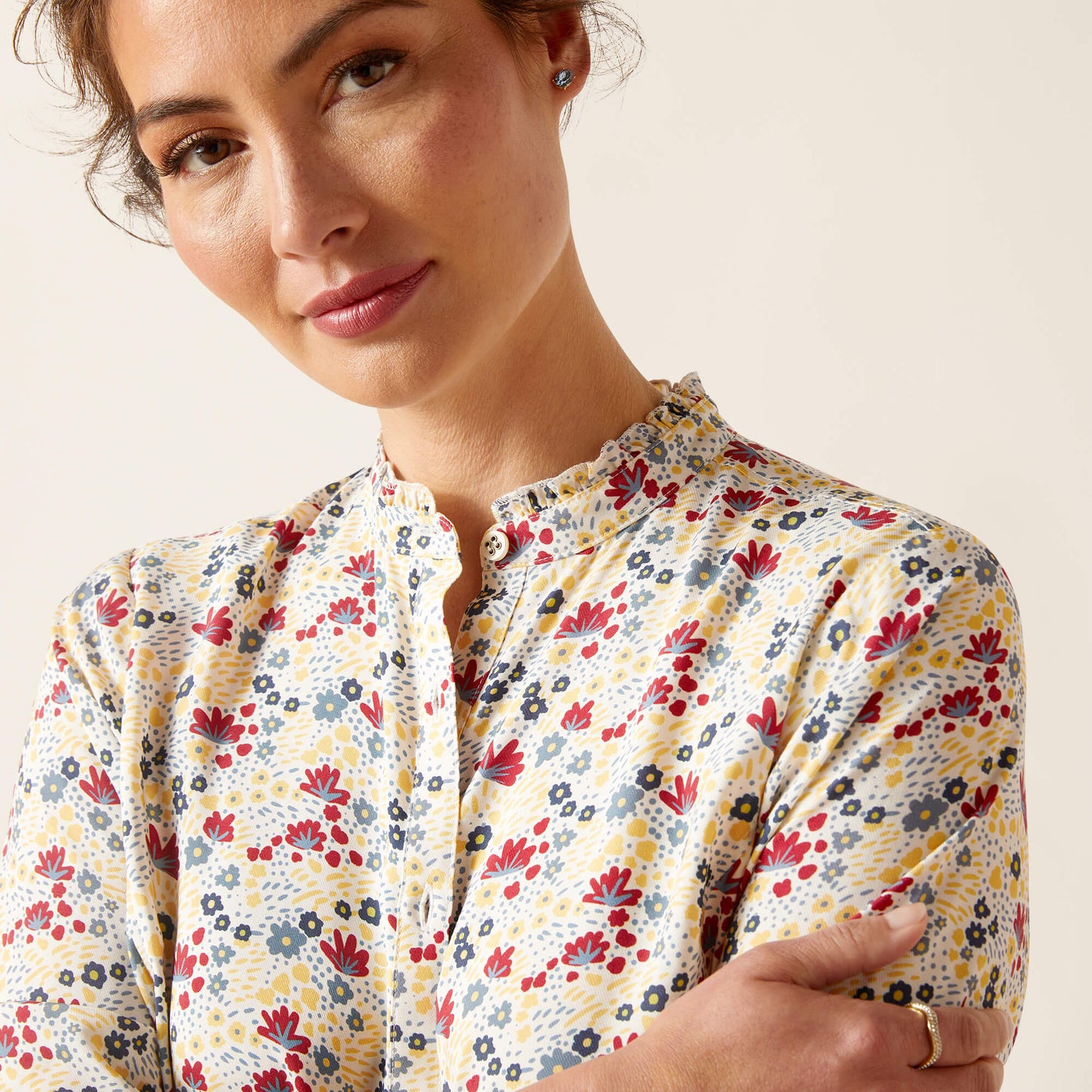 Clarion Blouse - Mod Floral