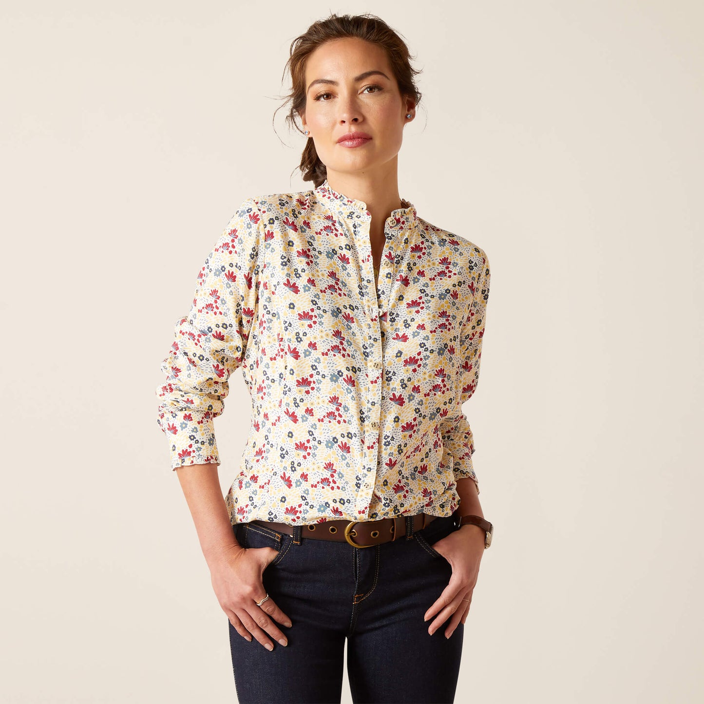 Clarion Blouse - Mod Floral