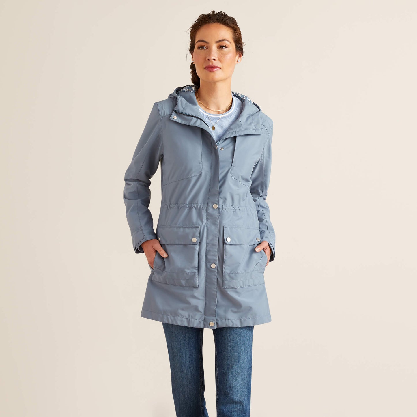 Atherton Waterproof Jacket - Bluefin