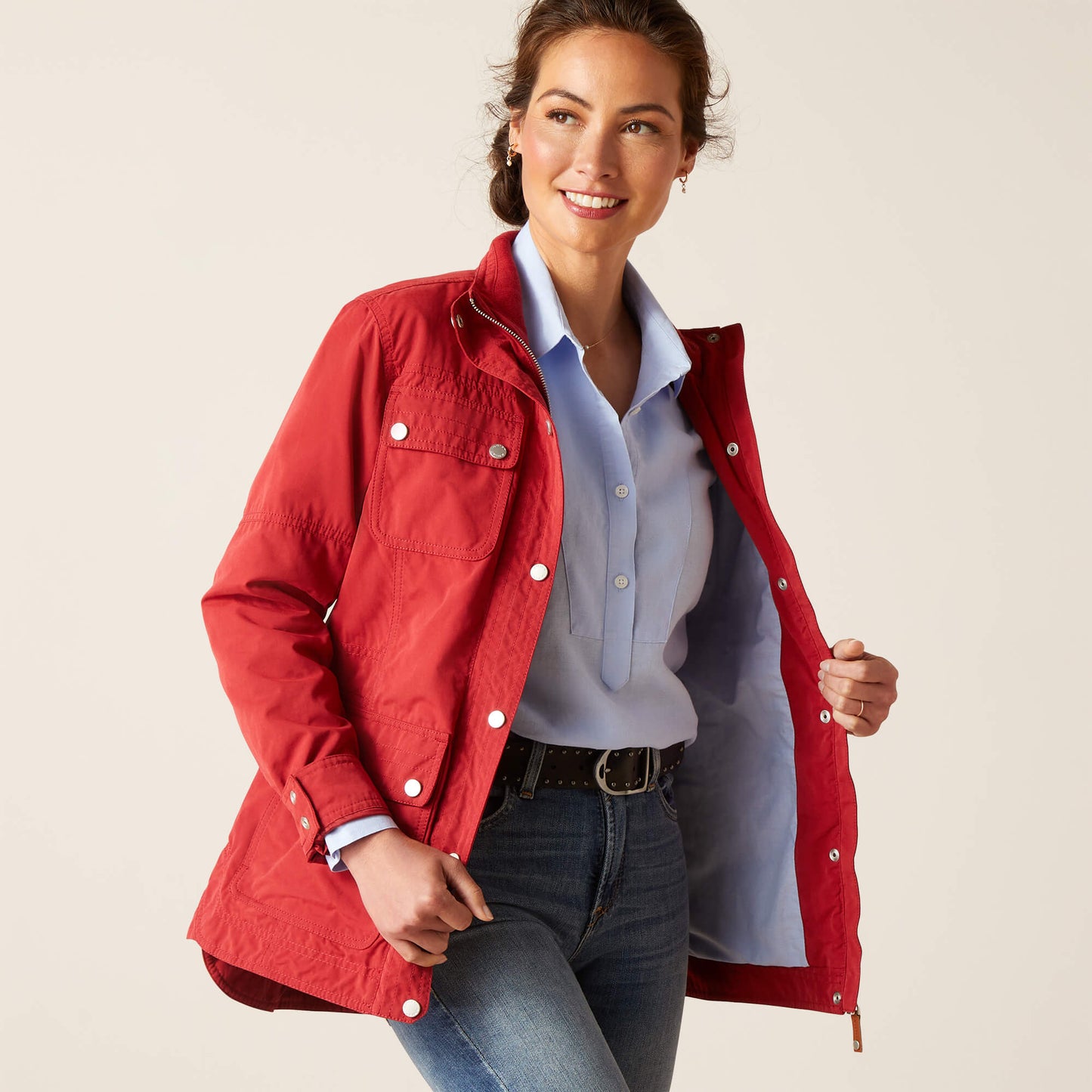 Calumet Field Jacket - Karanda Red