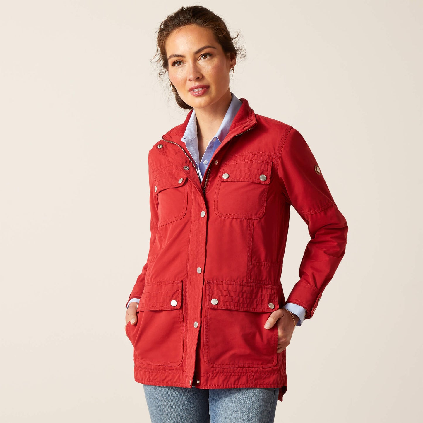 Calumet Field Jacket - Karanda Red