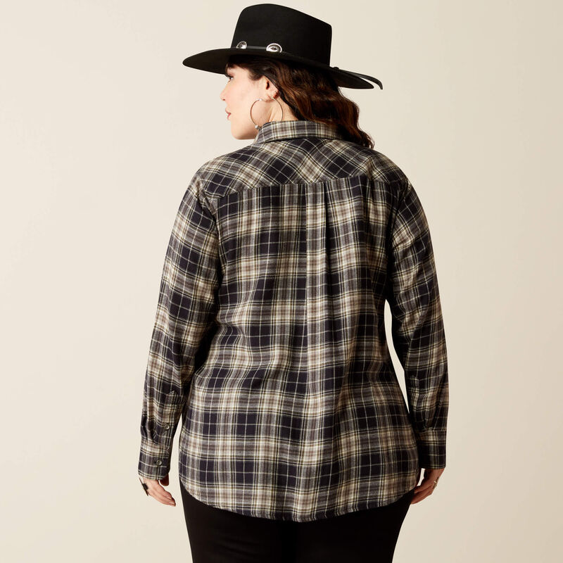 Billie Jean Western Shirt - Cheyenne Plaid