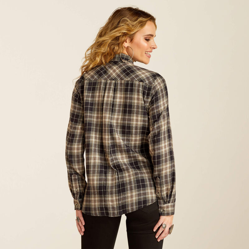 Billie Jean Western Shirt - Cheyenne Plaid