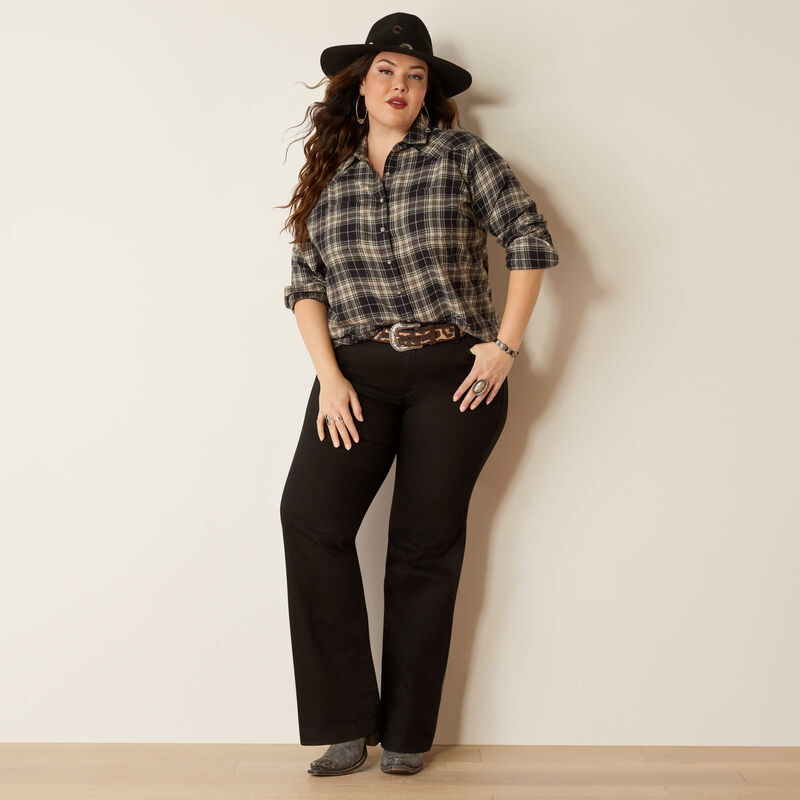 Billie Jean Western Shirt - Cheyenne Plaid