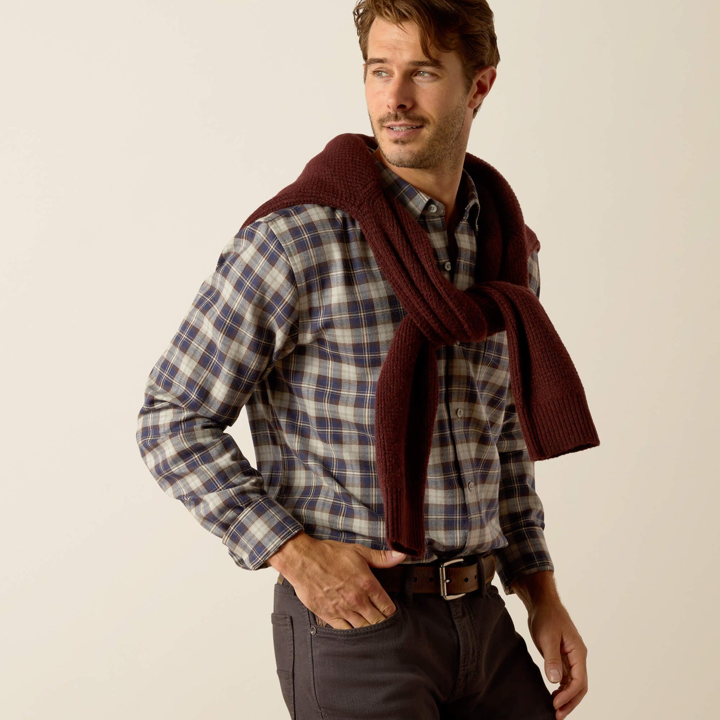 Simmental Shirt - Horizon Plaid