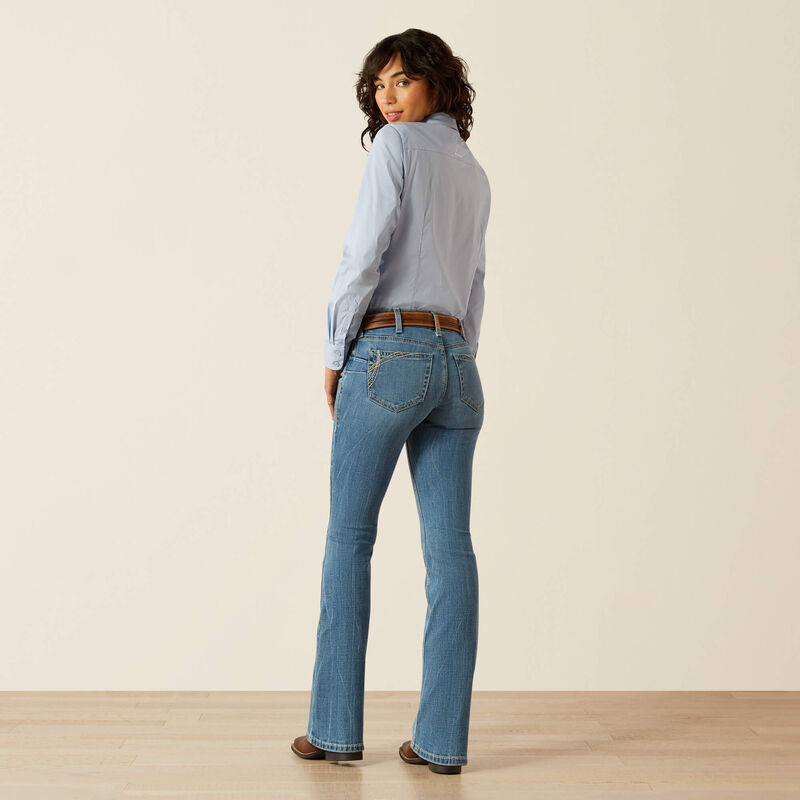 Perfect Rise Naz Boot Cut Jeans - Crete