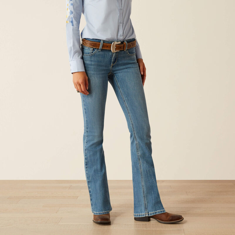 Perfect Rise Naz Boot Cut Jeans - Crete