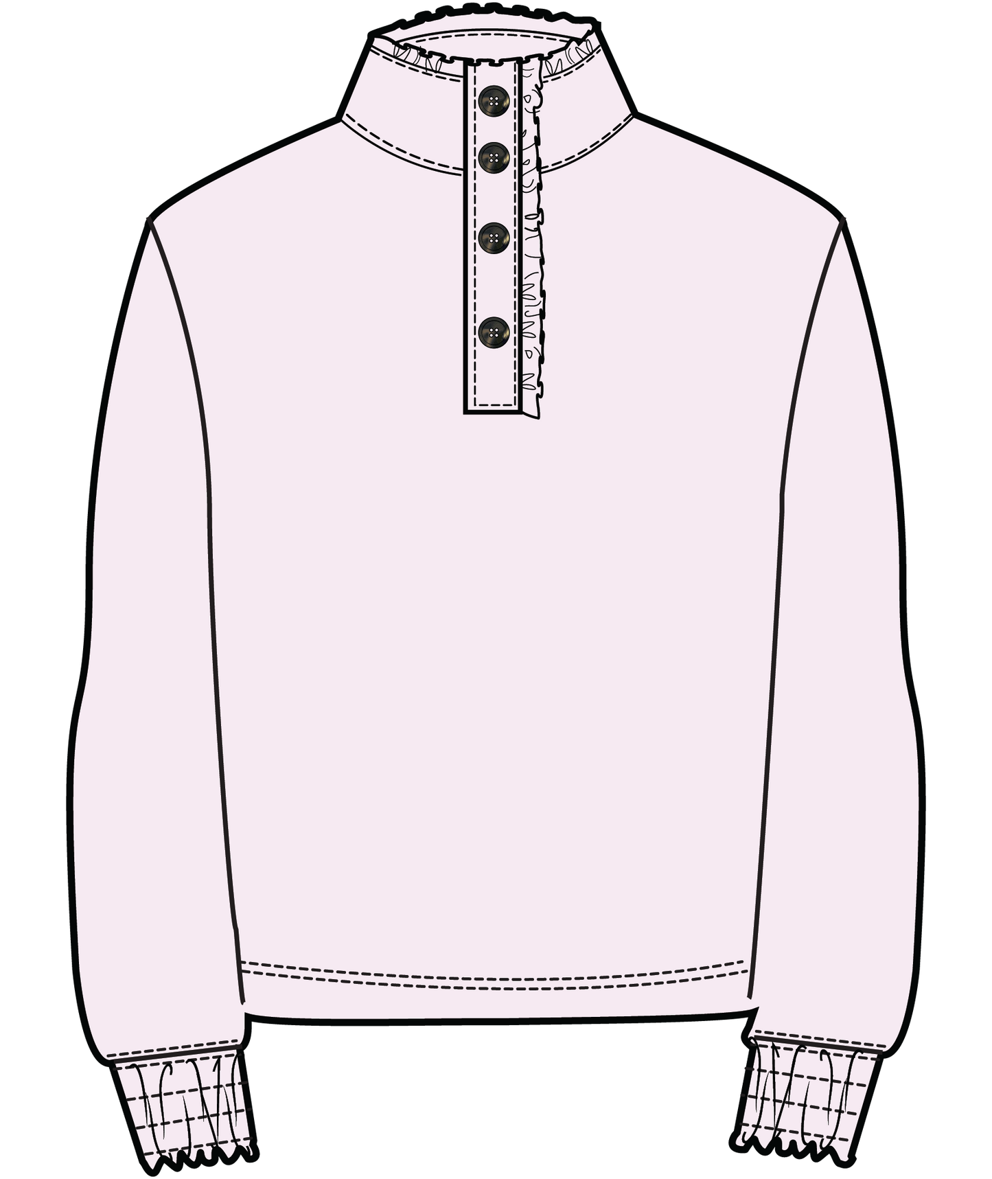 Hollingworth Sweatshirt - Icy Pink