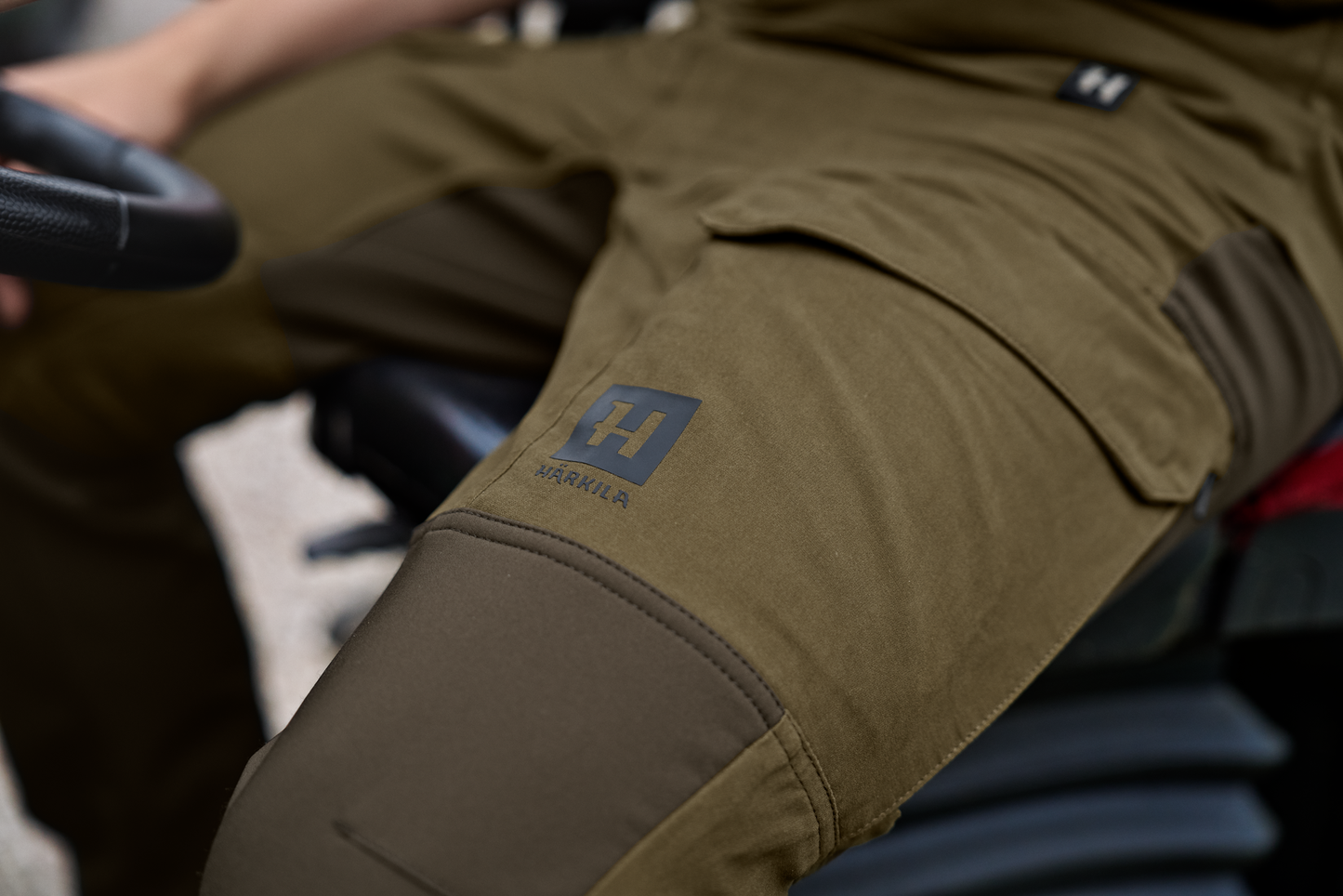 Scandinavian Trousers - Dark Olive/Willow Green
