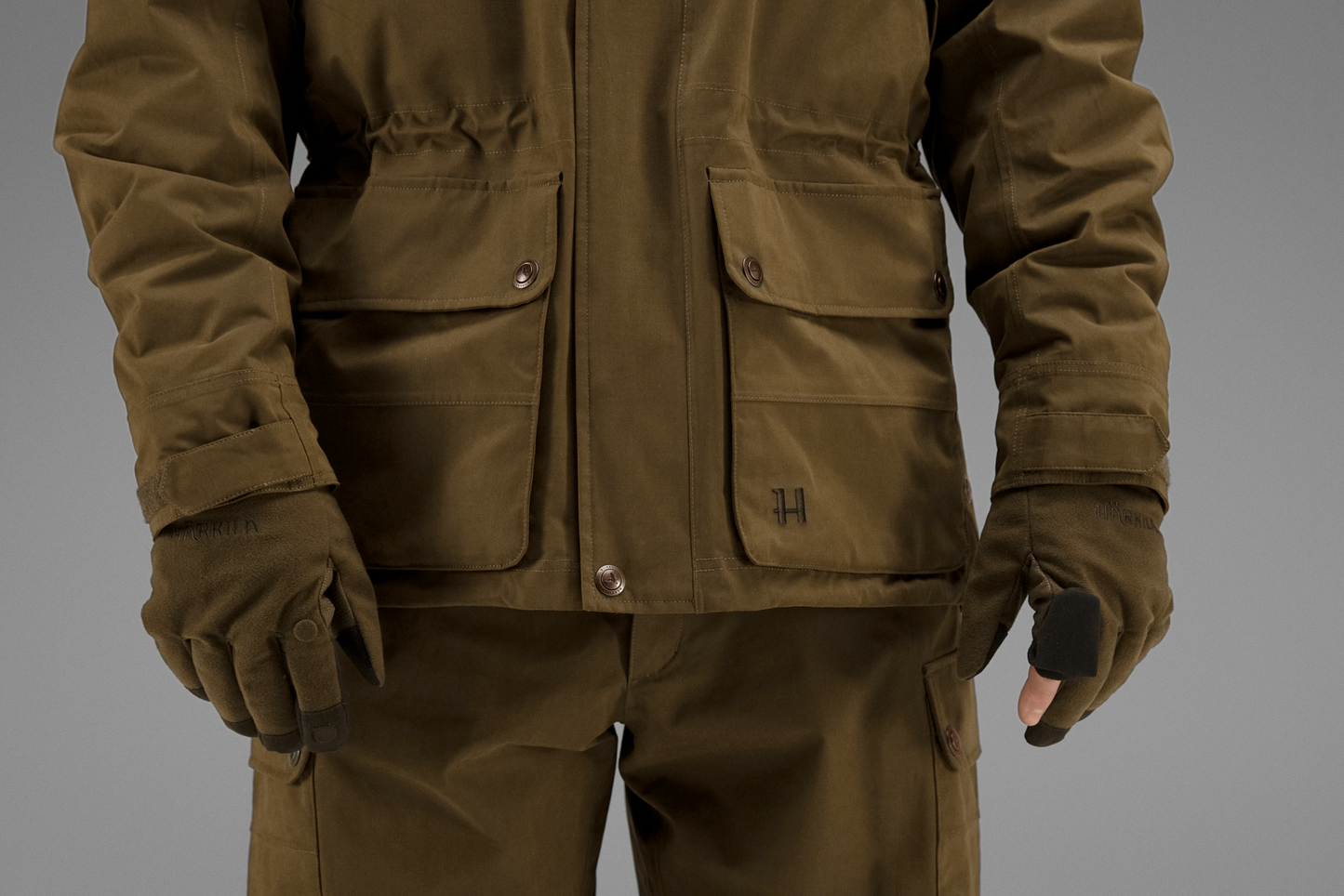 Retrieve HWS Gloves - Dark Warm Olive