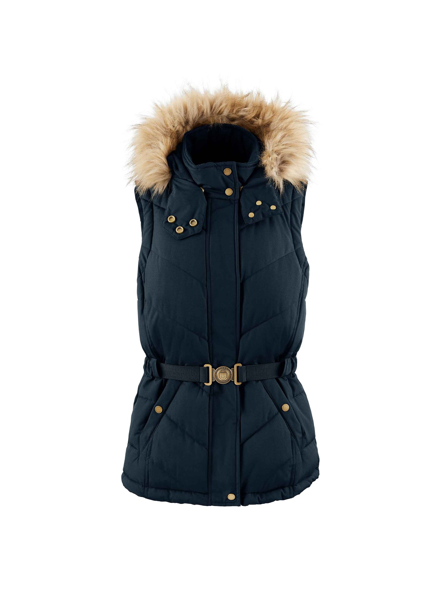 The Charlotte Padded Gilet - Navy