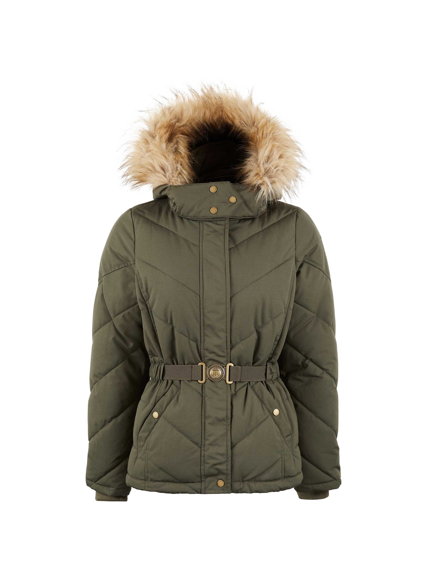 Charlotte Padded Jacket - Khaki