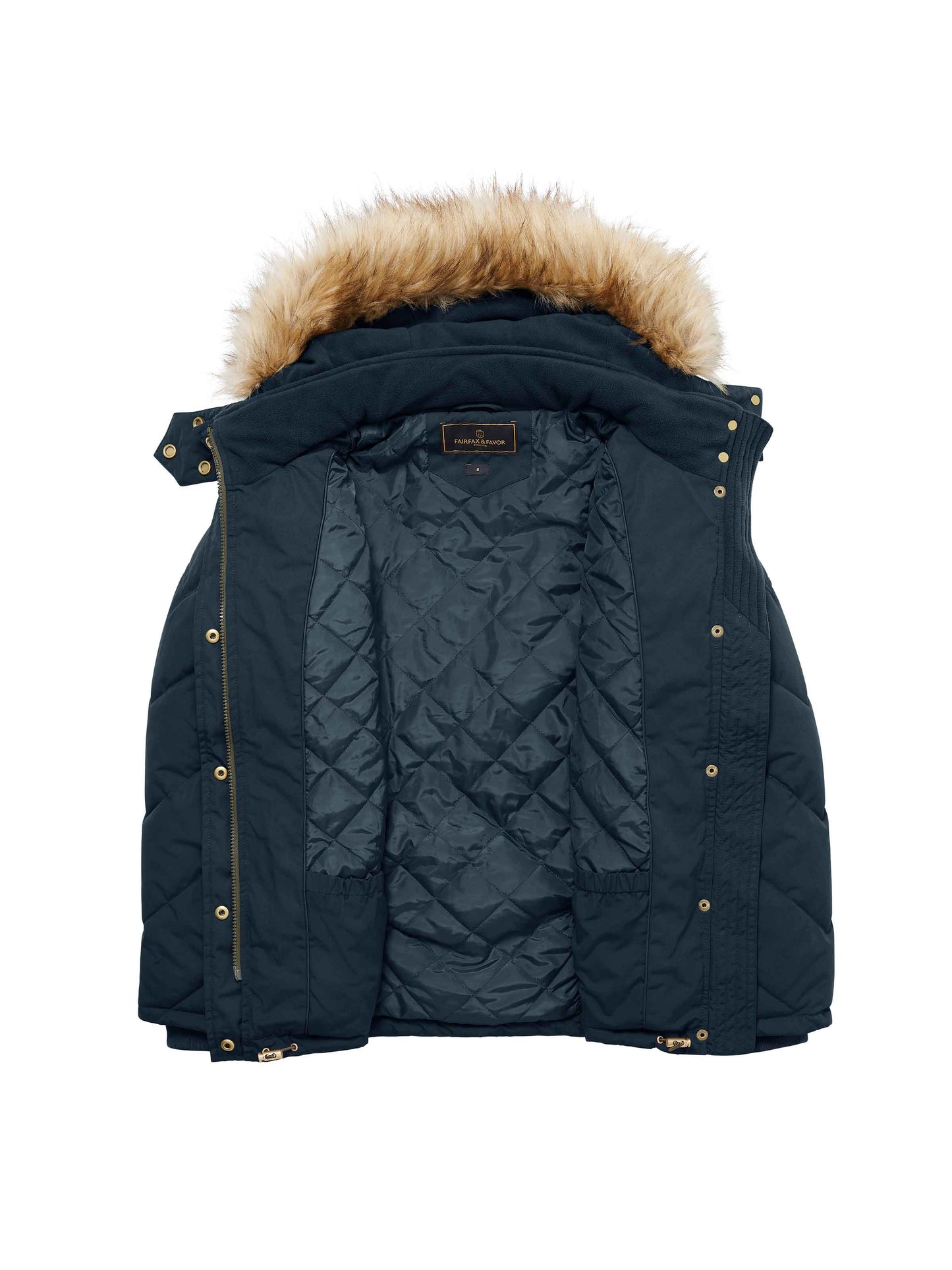 Charlotte Padded Jacket - Navy
