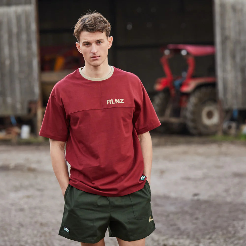 Unisex Hose Down T-Shirt - Rhubarb