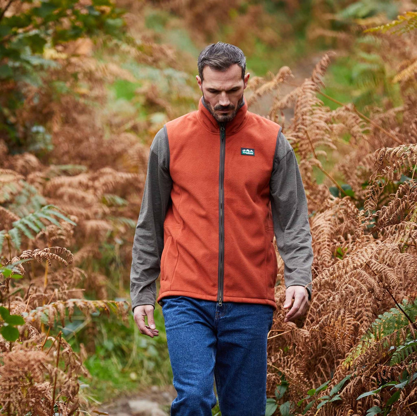 Men's Kodiak Gilet - Russet