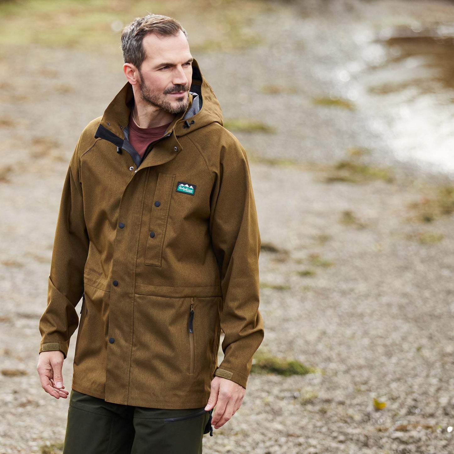 Men's Monsoon Light Jacket - Teak