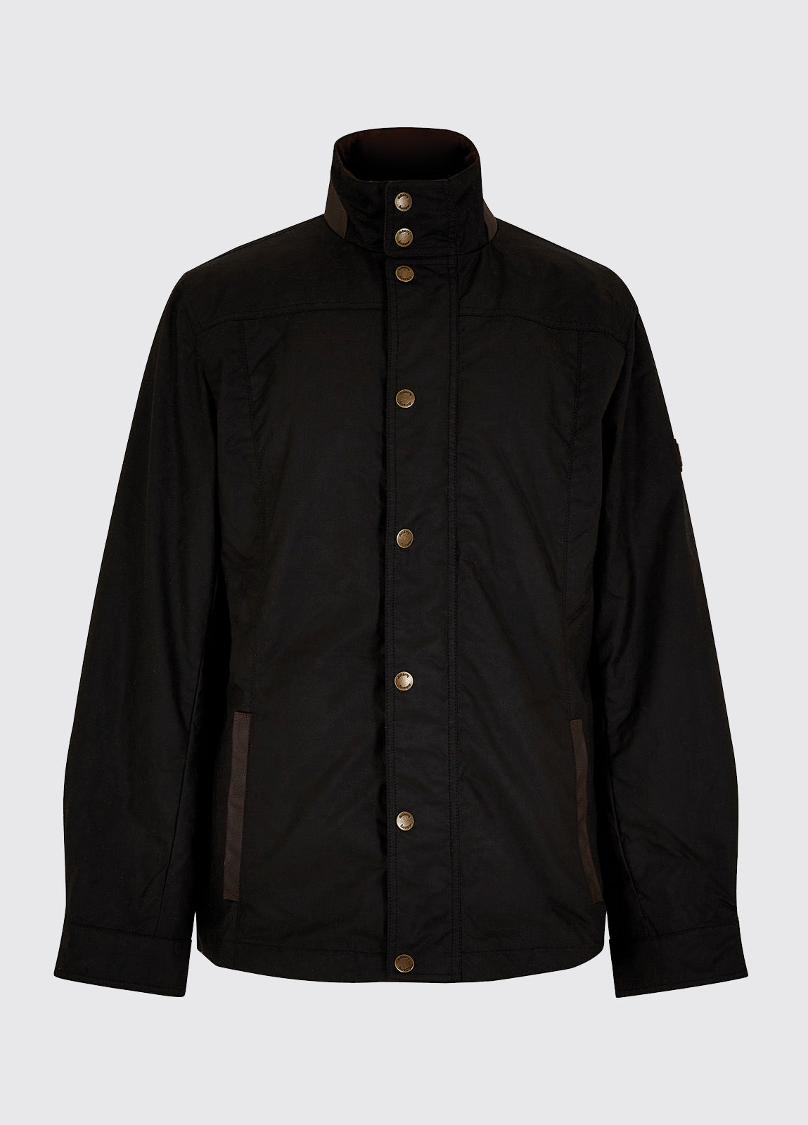 Carrickfergus Waxed Jacket - Black