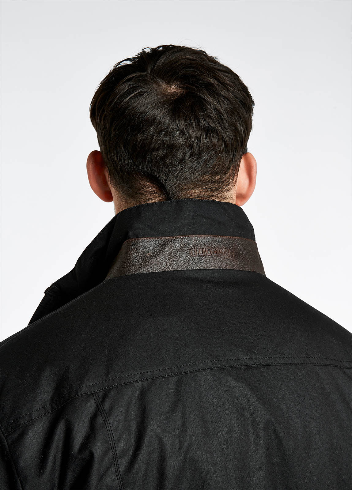 Carrickfergus Waxed Jacket - Black