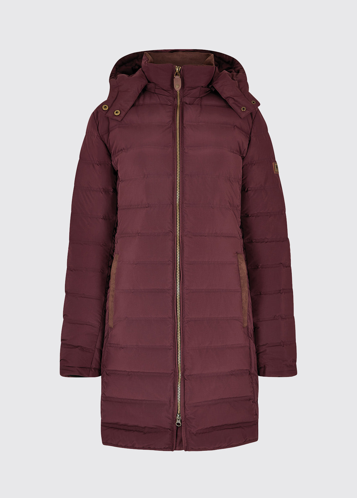 Ballybrophy Quilted Jacket - Currant