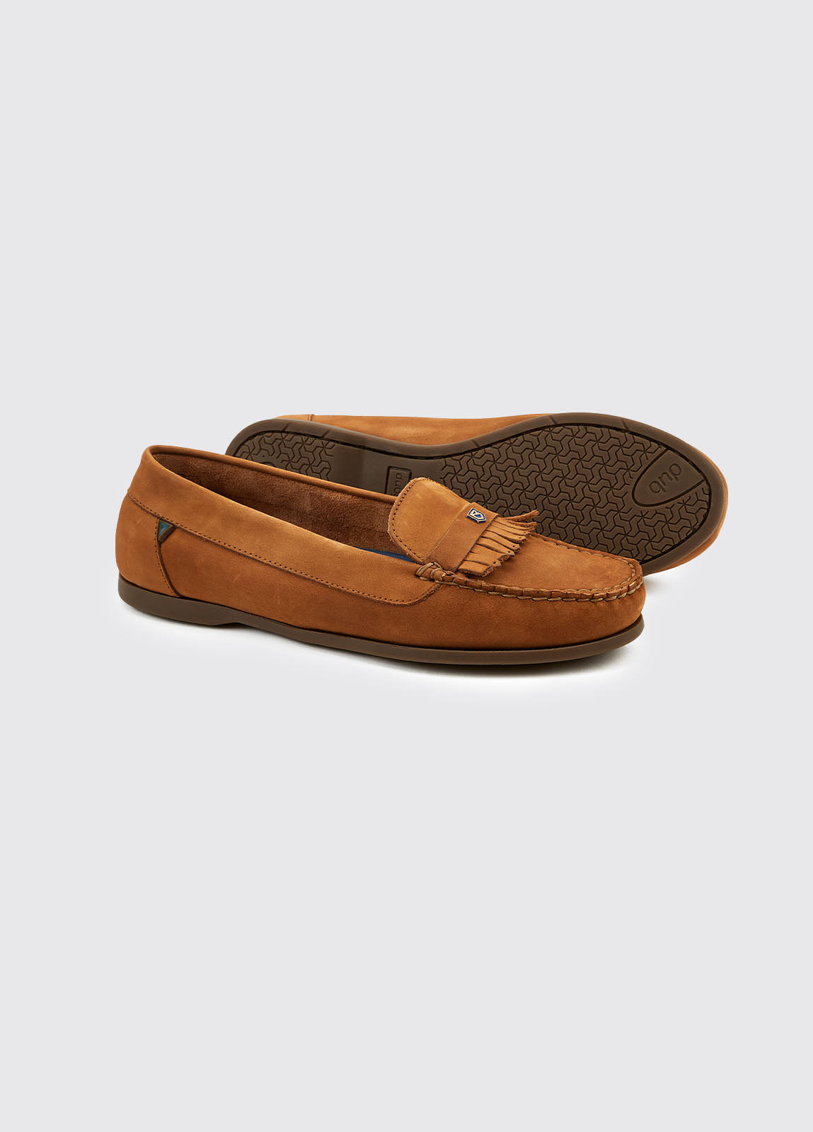 Florence Deck Shoe - Cognac