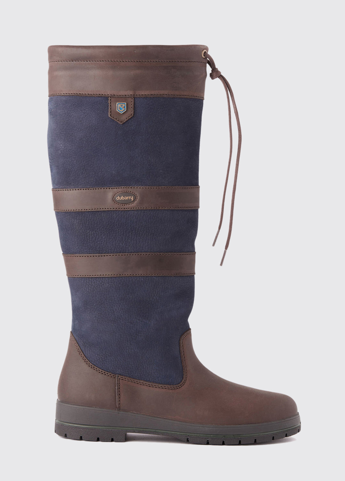 Galway Country Boot - Navy/Brown