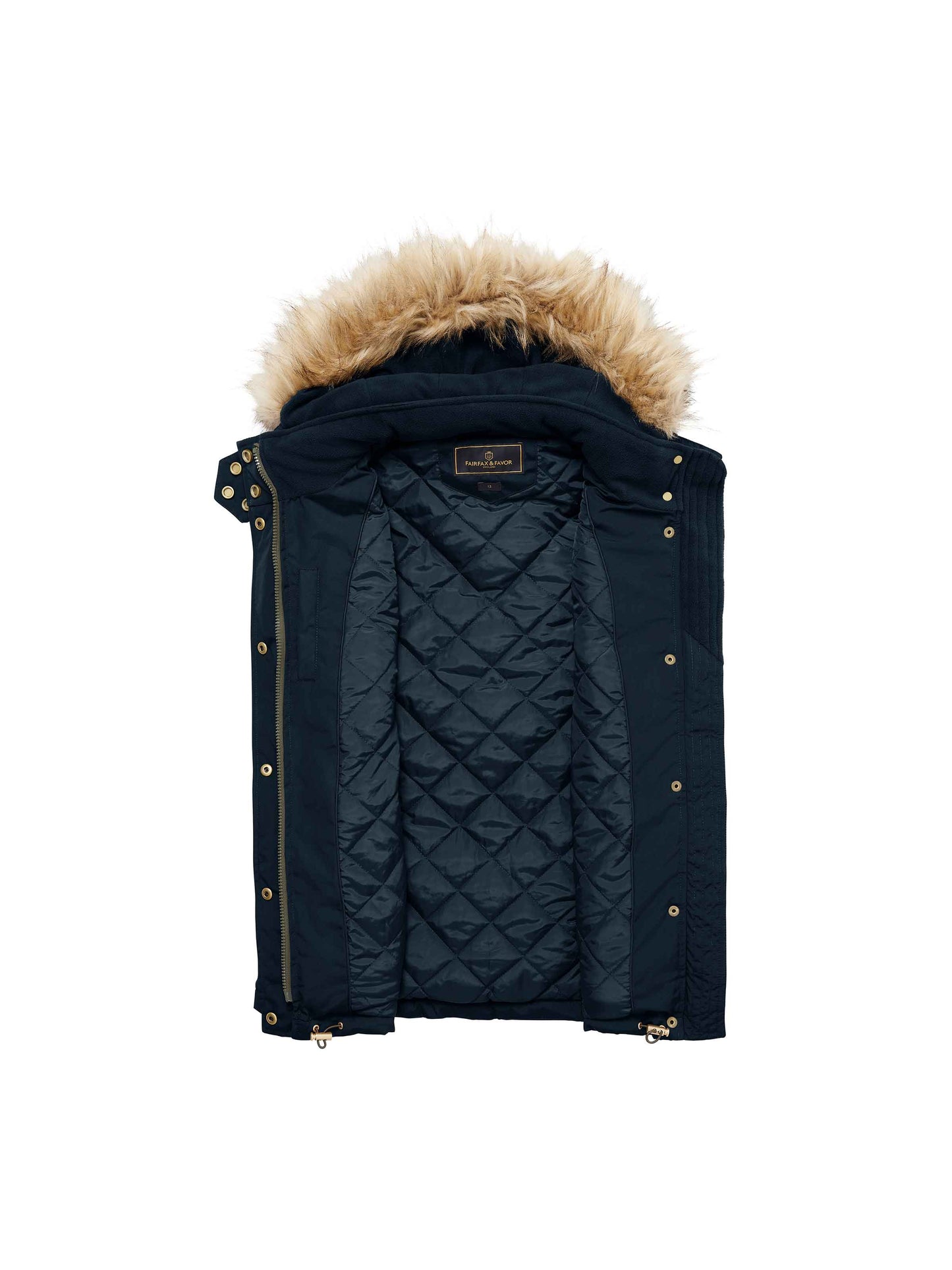 The Charlotte Padded Gilet - Navy