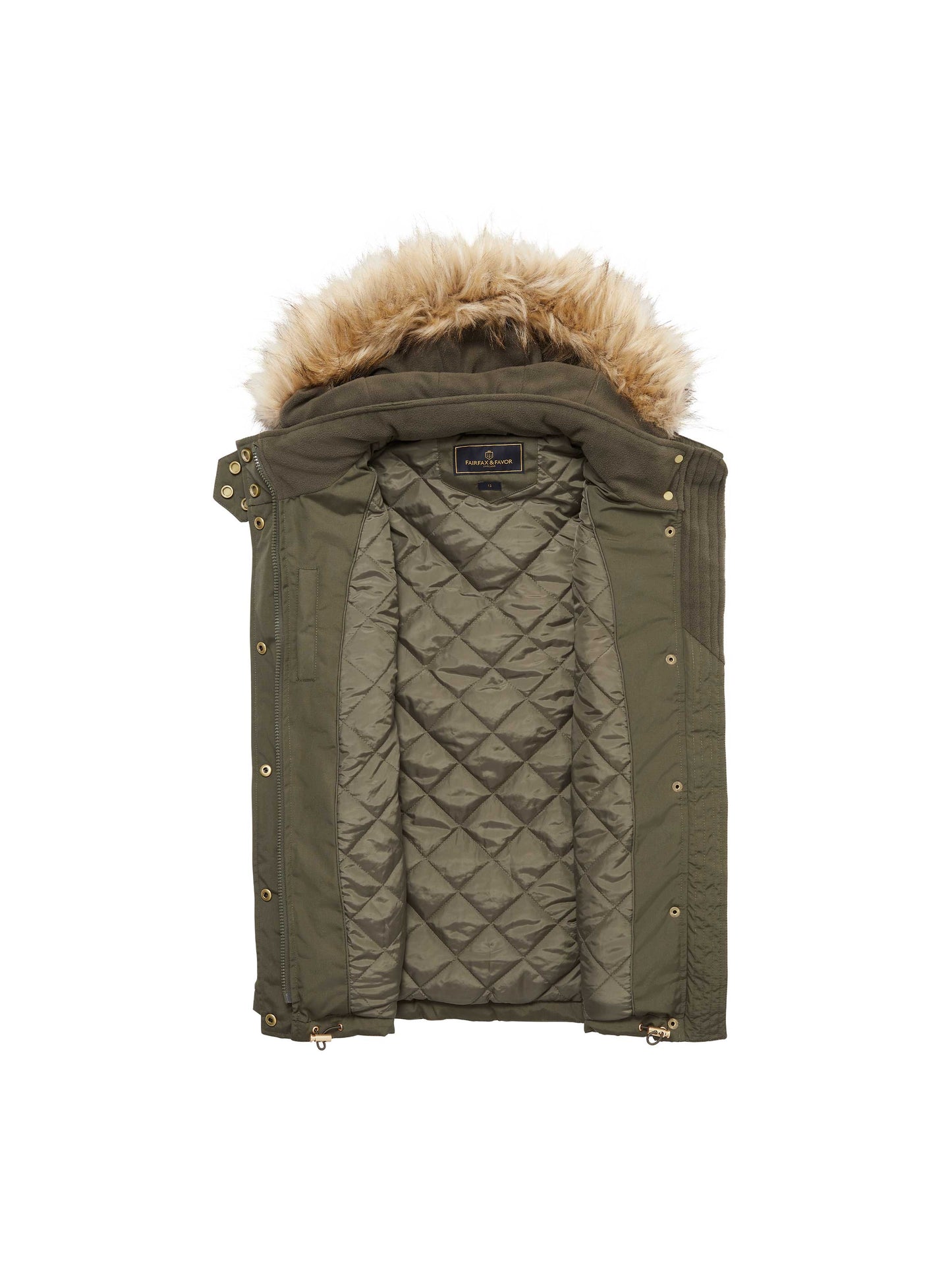 The Charlotte Padded Gilet - Khaki