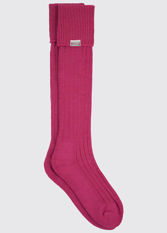 Alpaca Socks - Pink